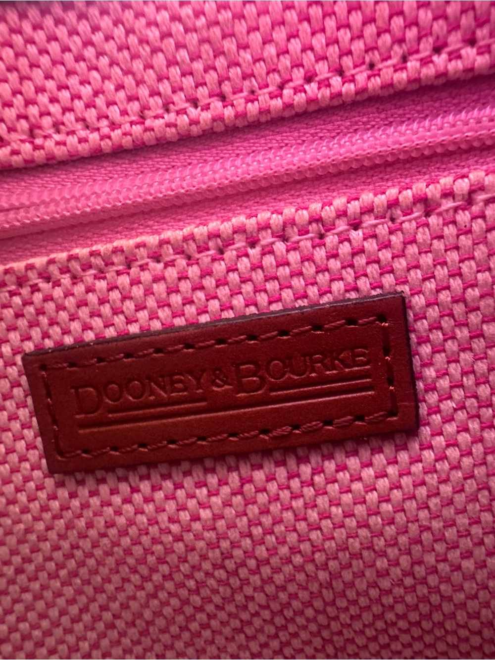 Dooney & Bourke 1975 Anniversary Pebble Grain Baguette Bag - Tan - EUC - Picture 10 of 13